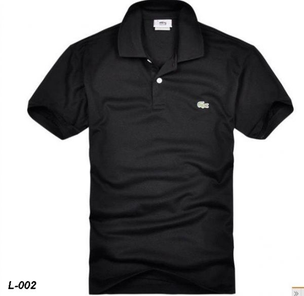 Camisa Polo Lacoste- Preta L-002