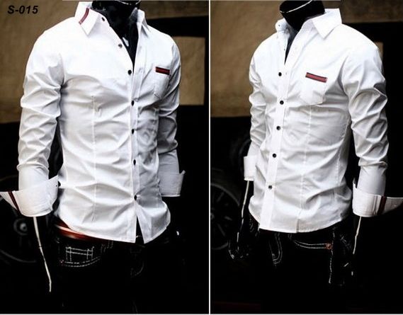 Camisa Social- Branca S-015